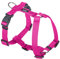Chaba Guard Hundegeschirr für kleine und mittelgroße Hunde mit Kontrolle, Anti-Zug & Würgen, Verstellbar, Bequem und Leicht, Classic Step-in Brustgeschirr, Dog Harness, Größe M, Fuschia
