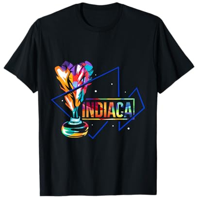 Indiaca Rebound Game Hand Shuttlecock T-Shirt