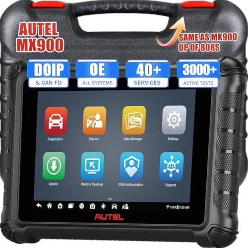 Autel MaxiCheck MX900 Scanner Function as MK900 MK900BT Better Than MX808 MX808S MK808 MK808S MK808BT MS906 for 10000+ Vehicles 40+ Services as MP900 All System Diagnostic Scan Tool