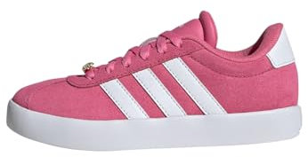 adidas Mixte Enfant VL Court Shoes, Pink Fusion/Cloud White/Grey Four, 34 EU