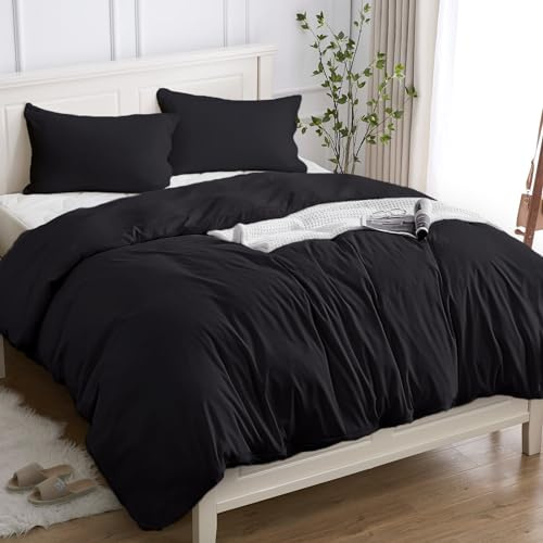Påslakan 100% Bomull för 1 person 155x200 (1 örngott 50x80, Kvalitetssängset i 150 GSM bomull certifierad enligt Oeko-TEX®, Mjukt, Andningsbart, Hypoallergeniskt -Blå