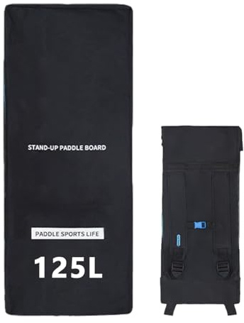 Generico Paddleboard Resväska | Justerbar 125 liters vattentät organisatör | Stativ Up Paddle Boarding Bag - För hemmabruk Resor Semester och Vattensport