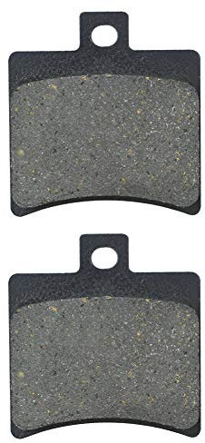 AHL 1 paio di pastiglie freno posteriori per moto Compatibili con APRILIA SR 50 Street (LC) (TE00/TEA00) 2003-2013/Atlantic 125/200/250 2003-2006 /RS 125 (Radial Caliper model) 2T 2006-2014