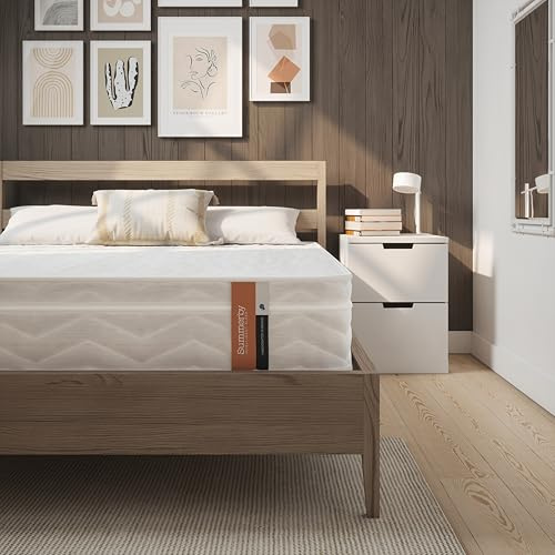 Summerby Sleep No2. King Size Mattress, Spring and Envirofoam® Box Top Hybrid For King Size Bed , Size 150cm x 200 cm