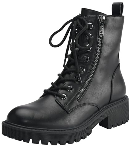 Guess Women's Locate Bootie, Black 001, 6.5