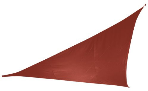 Doppler 493408831 Sonnensegel Alupro Dreieck 5 x 5 x 5 m, terracotta