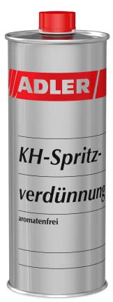 ADLER KH-Spritzverdünnung 1Liter, Verdünnung für Kunstharzlacke