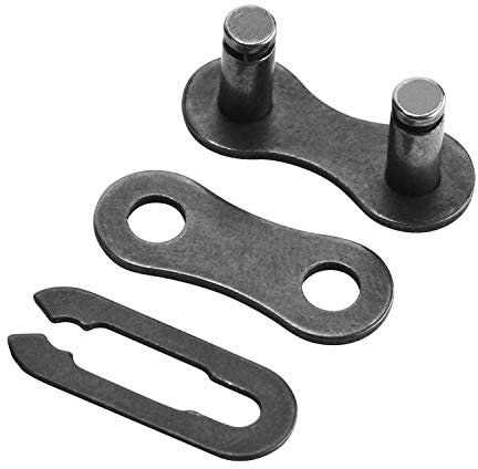 zonkie Fahrrad 1-fach Wiederverwendbare Stahl Bike Chain Link, Single Speed Kettenglieder, 4 Stück