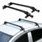 Barre Portapacchi In Alluminio Per Auto, 2 Pezzi, Barre Portapacchi Universali Con Serratura Antifurto Capacità Di Carico 45 Kg A 75 Kg, Colore Nero