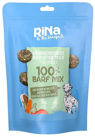 RiNa`s 100% Barf Mix mit Rind - Gefriergetrocknete Hundeleckerli 110g