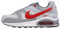 NIKE Air Max Command Men's Trainers Sneakers Shoes 629993 (White/Pure Platinum/Cool Grey/University Red 106) UK7.5 (EU42)
