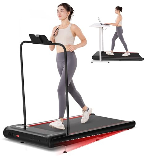 CITYSPORTS Walking Pad with 3-Level Incline,Folding Treadmill | Equipped with Tablet Holder and Remote Control, Suitable for Home and Office Use