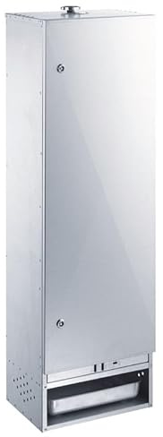 Peetz Forno per affumicatura, 120 x 39 x 28 cm, affumicatura calda e fredda, lamiera di acciaio alluminata, certificato TÜV