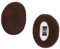 earbags Ohrenwärmer Standard, braun, S, Fleece