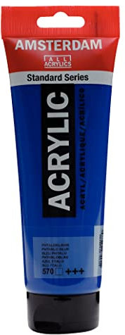 Amsterdam Standard Series Acrylfarbe Tube 250 ml Phthaloblau 570 (17125700)
