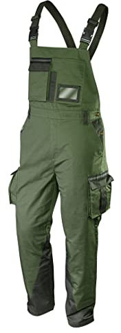 NEO TOOLS X Salopette de Travail, Vert foncé, m Hommes