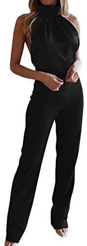 Jumpsuit Damen Elegant,Jumpsuit Kurz Ärmelloser,Festliche Jumpsuits Für Damen,Jumpsuit Zur Hochzeit,Jumpsuit Flieder,Günstige Kurze Arbeitshosen,Langärmliger Jumpsuit