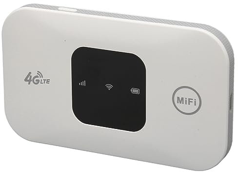 Zunate Enrutador WiFi 4G MF800-EU, Car Mobile Hotspot Módem 4G LTE Portátil Con Ranura Para Tarjeta SIM, Compatible Con 10 Dispositivos, Inalámbrico LTE