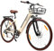 ZIMONDA Ebike Herren Damen Drehmomentsensor Elektrofahrräder 27.5 Zoll Mit 250W Motor & 36V City|Mountain E Fahrräder Professionelles 6-Gang-Getriebe bis zu100KM (Braun)