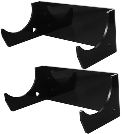 Warmhm 2stücke Nudelholzhalter Für Wand Horizontale Rolling Pin Aufhänger Küchen Nudelholzregal Wandmontierte Acrylregale Für Nudelholzhalterung