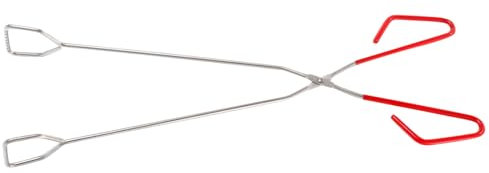 Luxshiny Pinzas Para Fuego Extendidas Pinzas Para y Parrilla Herramienta Para Fogatas De Camping Accesorios Para Fogatas De Exterior