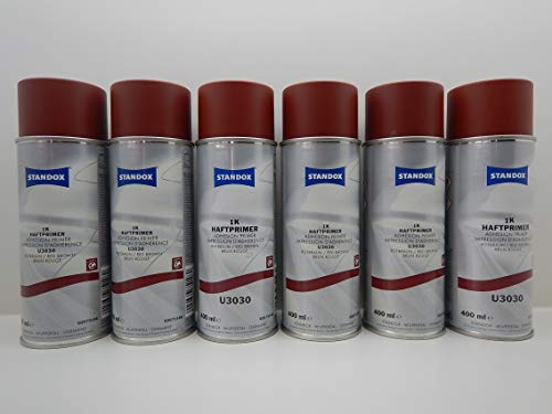STANDOX U3030 KORROSIONSSCHUTZ GRUNDIERUNG 1K HAFTPRIMER ROTBRAUN SPRAY 400ML (6)