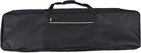 sigaer Keyboard Carry Bag Padded Carry Case Electronic 88-Key Piano Case Waterproof Universal Keyboard Thick Bag Black