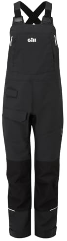 Gill Womens OS2 Offshore Sailing Trousers - Water & Stain Repellent (Graphite, 10)
