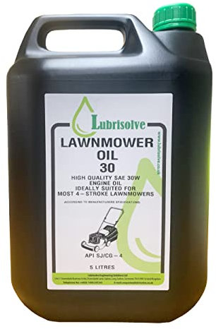 Lubrisolve Lawnmower Oil 30 5 litres Enhanced anti-wear technology and anti-oxidant performance