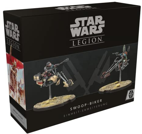 Atomic Mass Games | Star Wars: Legion – Swoop-Biker | Einheit-Erweiterung | Tabletop | 2 Spieler | Ab 14+ Jahren | 120-180 Minuten | Deutsch