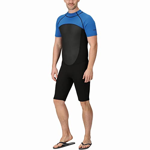 Regatta Regatta Men's Shorty Wetsuit, Traje de Neopreno Hombre, Oxford Blue, M