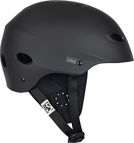 Mesle Wassersport Helm Ultuna, Abnehmbarer Ohrenschutz, Leichter Wakeboard Helm, Herren & Damen, Kite Helm Kajakhelm, Surf Helm, Segel Helm CE EN 1386