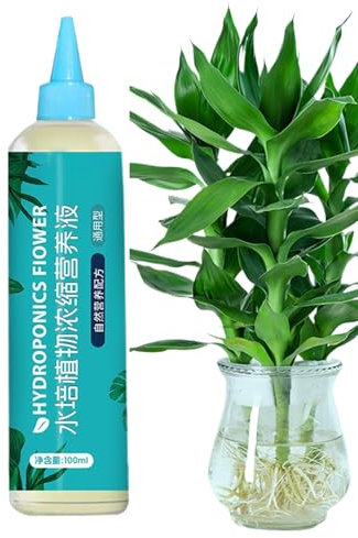 Fertilizzante Idroponico - Fertilizzante Liquido A Rilascio Graduale | Accessorio Multiuso Per Giardinaggio Con 110ml Per Fiori Orto Coltivazione E Piante D'appartamento