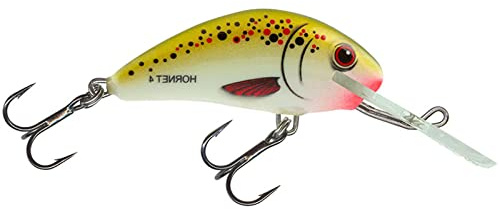 Salmo Hornet Wobbler, Salmo Farben:Ayu, Länge/Gewicht/Laufverhalten/Tauchtiefe:4cm / 3g / schwimmend / 1.5-3.1m