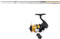 Angelset Spinncombo Daiwa Ninja Spin 2,40m / 7-28g mit Angelrolle FX 2000