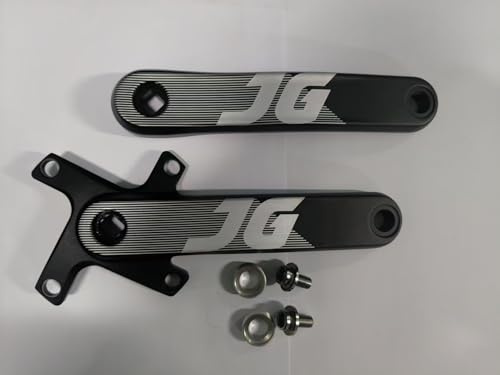 JGbike Mountain Bike Crankset Square Taper 170mm 104 BCD for MTB BMX Road Bicyle,Compatible with Shimano,SRAM,FSA, Gaint
