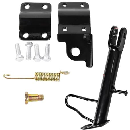 SLXLYH Cavalletto di ricambio per moto, 14-24 cm, con accessori di montaggio, per la maggior parte degli scooter