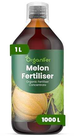 Fertilizzante liquido organico 1L per melone – piante forti e frutti rigogliosi – Organifer