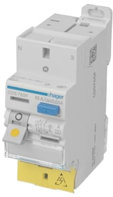 interrupteur différentiel hager - 40a - 30 ma - 2 pôles - type ac - auto / vis