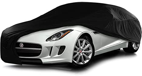 Cosmos - Indoor Car Cover compatible with main Coupé models, Elastic, Breathable and Dustproof Fabric, Soft Lining, Snug Fit, Black