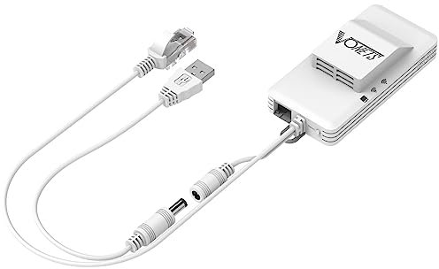 Vonets VAP11AC Dual Band 2.4GHz+5Ghz AC1200 WiFi Bridge, Wireless Signal Repeater Wireless to Wired RJ45 Ethernet Guter Partner für Sicherheitssysteme, IP-Kameras und die meisten IP-Geräte