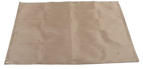Brandsäker Matta, Brandskyddsmatta i Glasfiber, Högtemperaturbeständiga Grillkuddar för Utomhusgrill och Campingpicknick(100x80cm/39.37x31.50in)