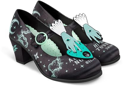 Hot Chocolate Design Chocolaticas Mid Heels Spirit Board Women's Mary Jane Pump Multicoloured HCD 38