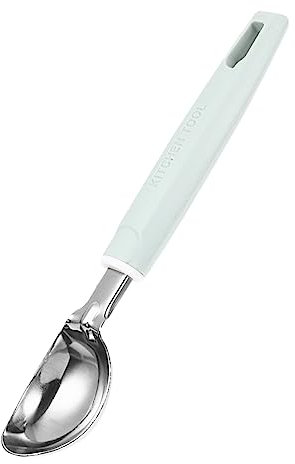 PAMINGONO Ice Scoop Zinc Alloy Safe for Fruit Dessert Cheese Ice Non-Slip Handle Easy to Carry