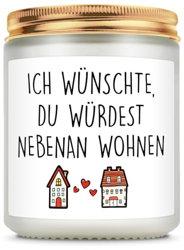 Giftasy Geschenke für Freundin - Duftkerze mit Spruch, Geschenke für Frauen Beste Freundin, Geburtstagsgeschenk für Frauen, Geburtstag Weihnachten Weihnachtsgeschenke