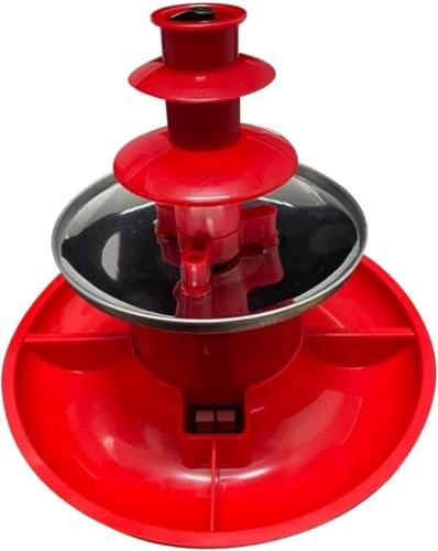 Chokladfontän Minifondue Set, Maker 3-stegs skruvstil Standardkontakt 200G Kapacitet