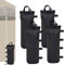 Mineup 4 Stück Gewichte Für Pavillon, 800D Oxford Pavillon Sandsäcke, Sandsack Beschwerung, Pavillon Gewichte, Wasserdicht Sandsäcke Zum Befüllen Beschweren Für Pavillon Zelte Vordach Outdoor Patio