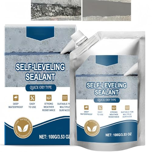 Concrete Crack Repair Adhesive,Quick Drying Cement,Heavy-duty Concretes Crack Repair Sealant,Floor Sealant,for Home Repairs,Construction Projects,Waterproof & Weather-Resistant,Quick-Drying,Easy