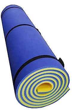 KiBcsLic Water Floating Mat, Pool Float, Summer Family Water Toy, Comfortable Lounger, Floating Lounge Mattress for, Beach Party, Outdoor, River, Blue Green