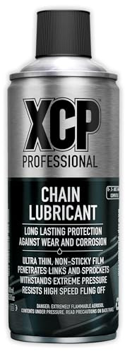 XCP Lubrificante Catena Spray 200ml, Alta Prestazione Professionale per moto Compatibile con catene ORing, XRing e ZRing
